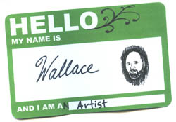 name tag