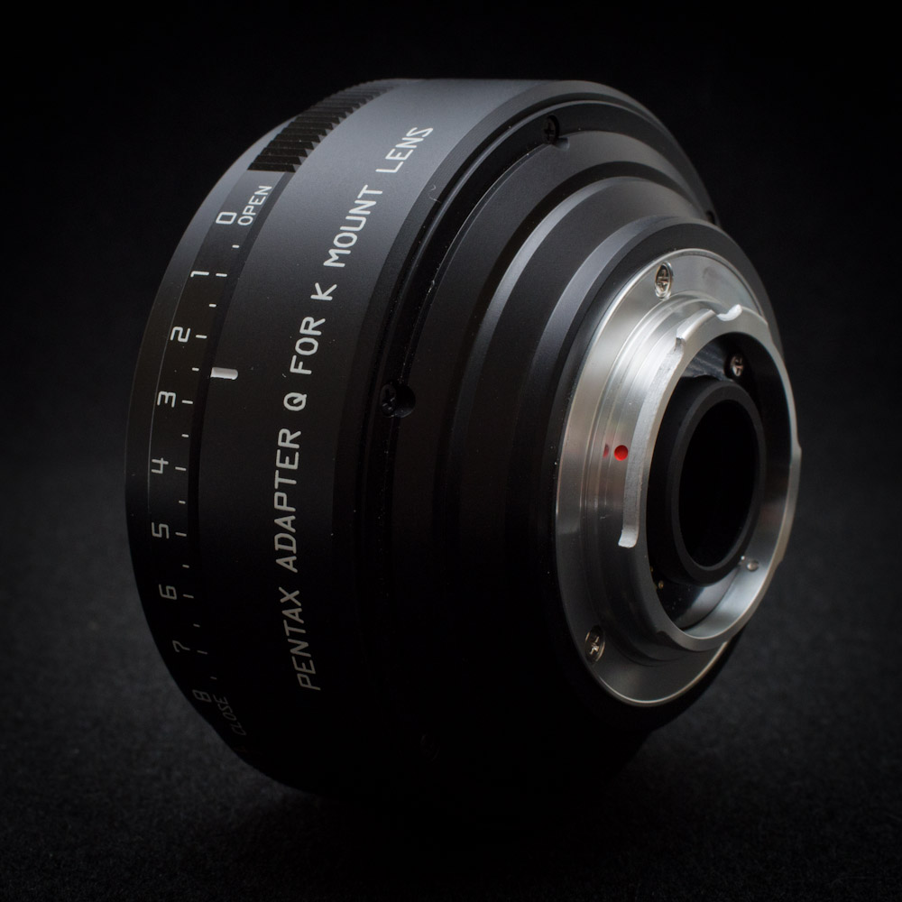 Pentax Q-mount adapter for K-mount lenses | Wallace Koopmans Artlog